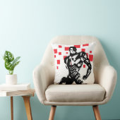 ジャスティス・リーグ | Cyborg Digital Noir ポップ・アートの Art クッション (椅子)