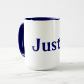 ジャスティンのマグ マグカップ (正面左)
