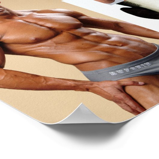 ジャスティンウォータリングファンクラブコラージュポスター ポスター (角)