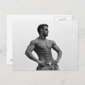 ジャスティンウォータリングポストカード#45678 ポストカード (正面/裏面)