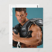 ジャスティンウォータリングポストカード#4 ポストカード (正面/裏面)