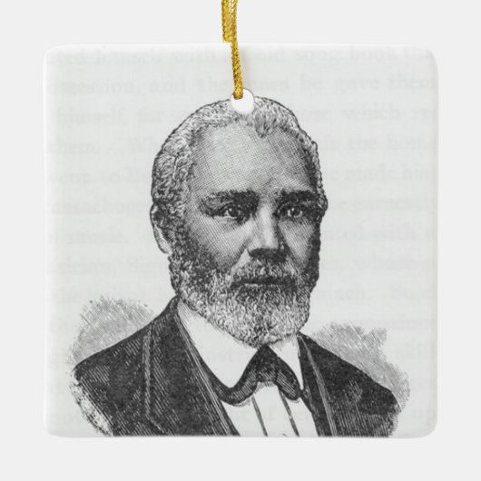 ジャスティンオランダ セラミックオーナメント (正面)