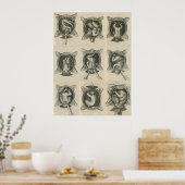 ジャスティンシーゲムントコート助産師誕生ベビー子 ポスター (キッチン)