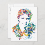 ジャスティントルドーデジタルアート ポストカード (正面/裏面)