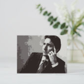 ジャスティントルドー2015様式化 ポストカード (スタンド正面)