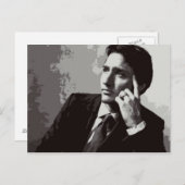 ジャスティントルドー2015様式化 ポストカード (正面/裏面)