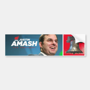 ジャスティン·アマッシュ2020 バンパーステッカー