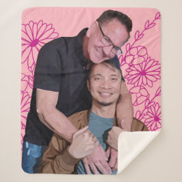 ジャスティン&ジェフ2025毛布 シェルパブランケット