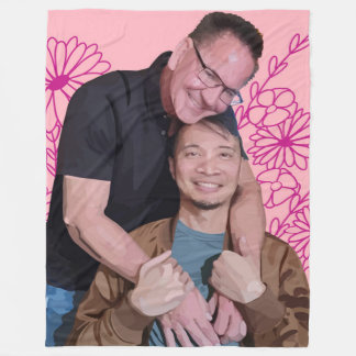 ジャスティン&ジェフ2025毛布 フリースブランケット