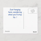 ジャスティン ポストカード (裏面)