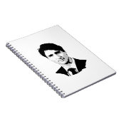 ジャスティンTrudeauのポートレート ノートブック (右側)