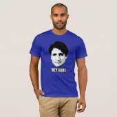 ジャスティンTrudeau - "ちょっと女の子" Tシャツ (正面フル)