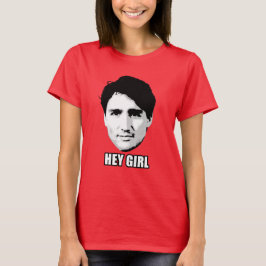 ジャスティンTrudeau - "ちょっと女の子" Tシャツ