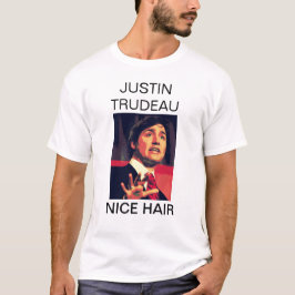 ジャスティンTrudeau -ニースの毛 Tシャツ