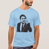 ジャスティンTrudeau. Tシャツ (正面)