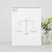 ジャステフォーマルィススケール弁護士レターヘッド レターヘッド (スタンド正面)
