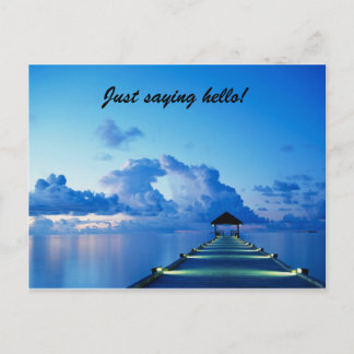 ジャストことわざこんにちは！ ポストカード