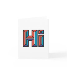 ジャストことわざハイフォールディングノートカード（赤と青）