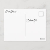 ジャストことわざハイ |かわいいリスの写真 ポストカード (裏面)