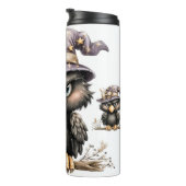 ジャストつるルののまわりに、謎の、いたずら好きなカラス。 タンブラー (回転右)