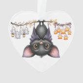 ジャストつるーののまわりに、こうもり オーナメント (裏面)