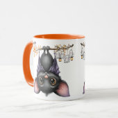 ジャストつるーののまわりに、こうもり マグカップ (正面左)