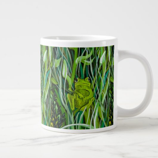 ジャストぶら下がったのコのまわりにーヒカップ ジャンボコーヒーマグカップ (右)