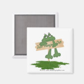 ジャストぶら下がったアウト磁石 マグネット (正面/裏面)