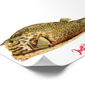 ジャストぶら下がったポスのまわりにター ポスター (角)