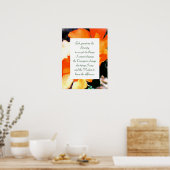 ジャストアウィードセレニティ祈りの言葉 ポスター (キッチン)