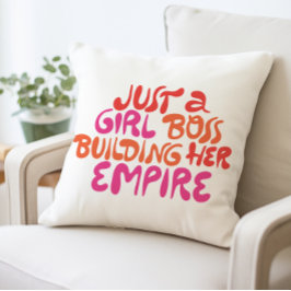 ジャストアガールボス建物ザエンパイア クッション