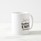 ジャストアガール建物ザエンパイアガールボス コーヒーマグカップ (正面右)