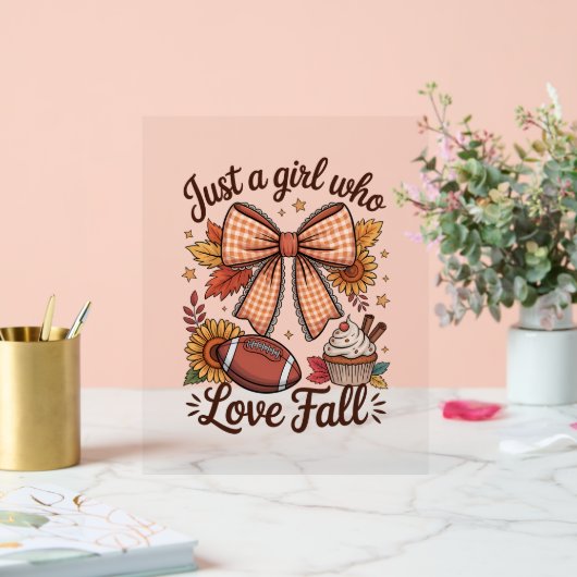 ジャストアガール愛する秋コージー アクリルサイン (ウェディング)