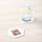 ジャストアガール愛する秋コージー ペーパーコースター (インサイチュ)