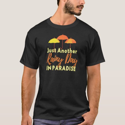 ジャストアタラインパラダイスデザイン Tシャツ (正面)