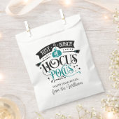 ジャストアバンクースポカスタイポグラフィティール（緑がかった色） フェイバーバッグ (クリップ留めされた状態)