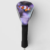 ジャストイ保ミングピエロフィッシュゴルフドライバー ゴルフヘッドカバー (正面)