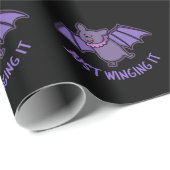 ジャストウィングおもしろいこうもりプンダーク ラッピングペーパー (ロールコーナー)