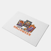 ジャストウェイティングハロウィーン秋ビベス ドアマット (アングル)