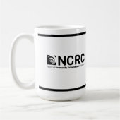 ジャストエコノミーコーヒーマググレーとブラック コーヒーマグカップ (左)