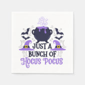 ジャストオブホーカスポカス装飾用クッション スタンダードカクテルナプキン (正面)