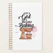 ジャストガールズフラブーベーキング プランナー手帳 (正面)