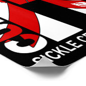 ジャストキュア鎌セル認識度リボン ポスター (角)