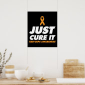 ジャストキュアRSD CRPS認識度 ポスター (キッチン)