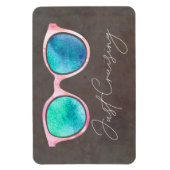 ジャストクライジングおもしろいキャビンのドアのステートルームクルージング マグネット (縦)