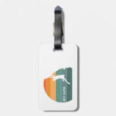 ジャストクライム ラゲッジタグ (裏面縦)