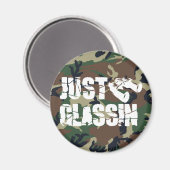 ジャストグラシン マグネット (正面/裏面)