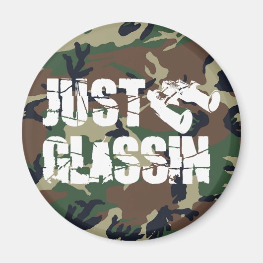 ジャストグラシン マグネット (正面)