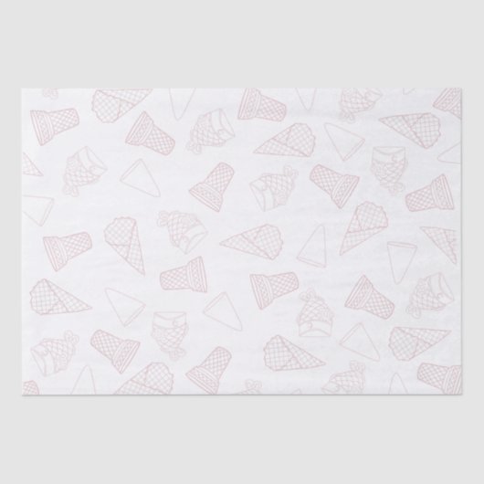 ジャストコーンピンクティッシュペーパー 薄葉紙 (正面)