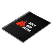 ジャストゴーボクシング |最高のボクシングの贈り物 ノートブック (左側)